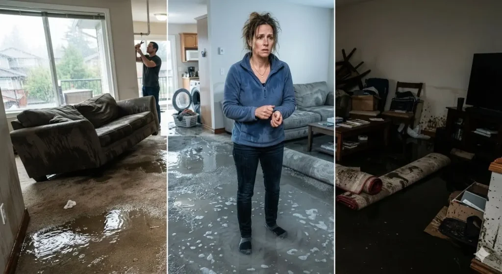 three categories of water damage showing can carpet be saved after water damage depends on water type